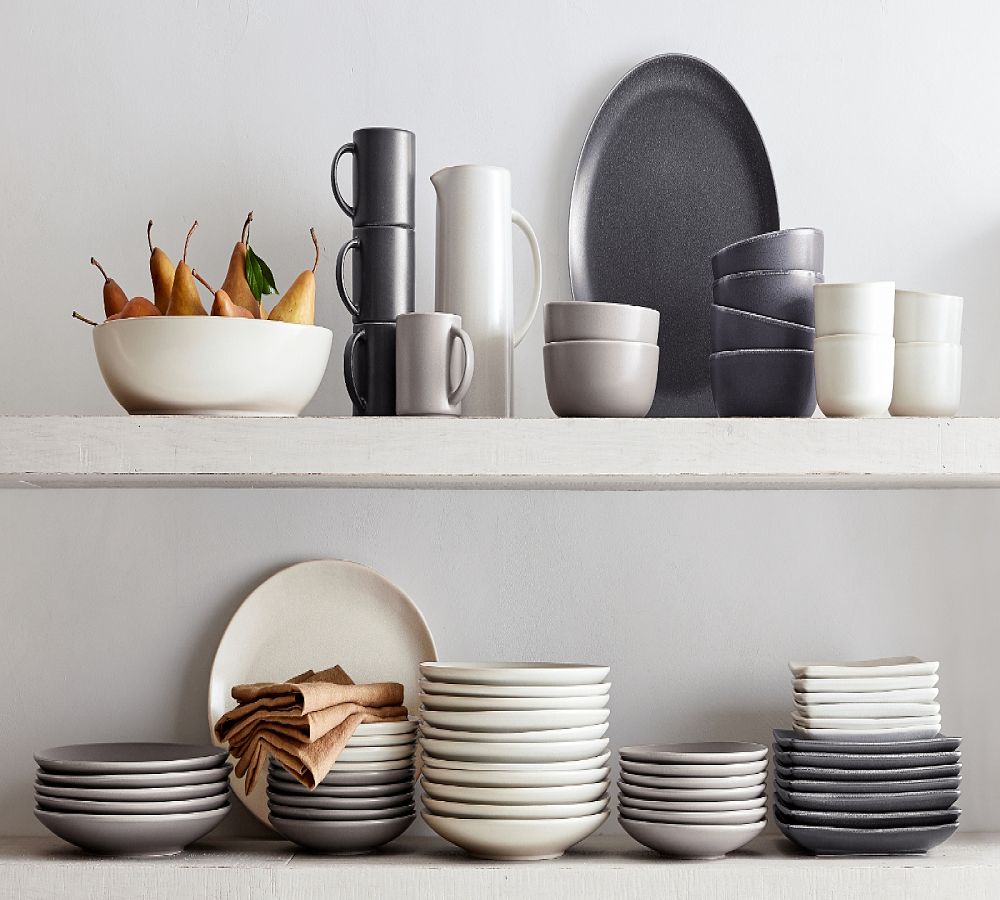 Pottery Barn Mason Stoneware Salad Plates