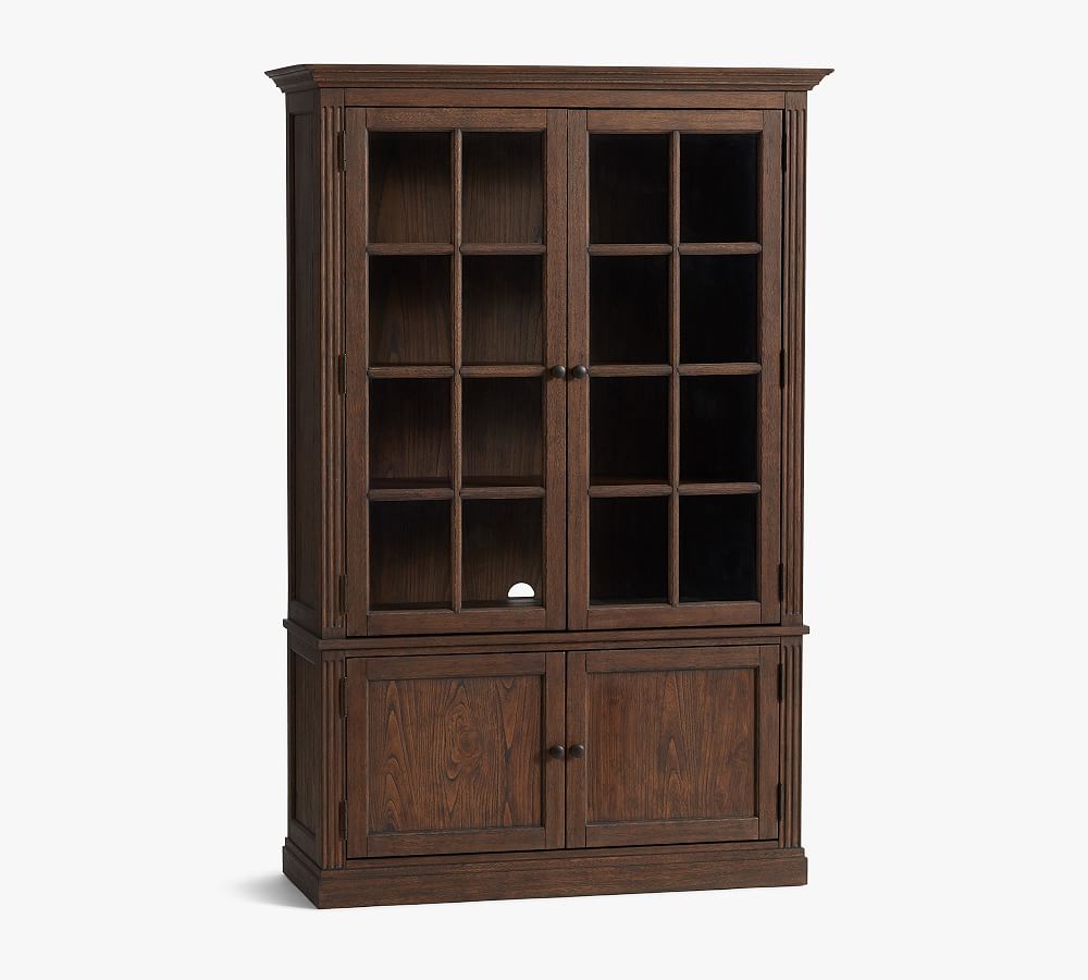 Pottery Barn Livingston Glass Cabinet (48.5")