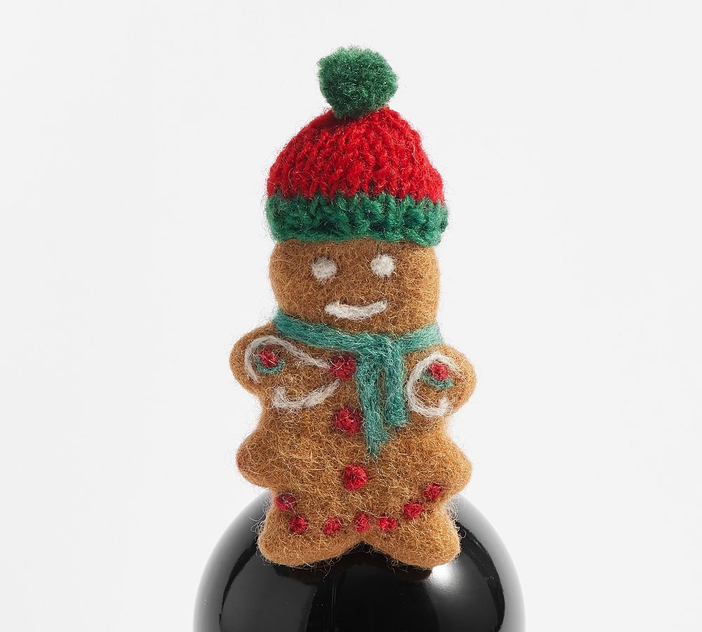 Pottery Barn Holiday Wine Topper Collection