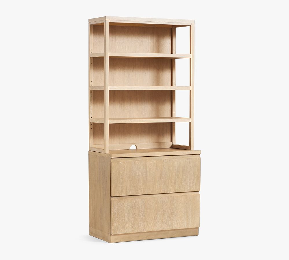Pottery Barn Pacific Lateral File Cabinet Bookcase (34")