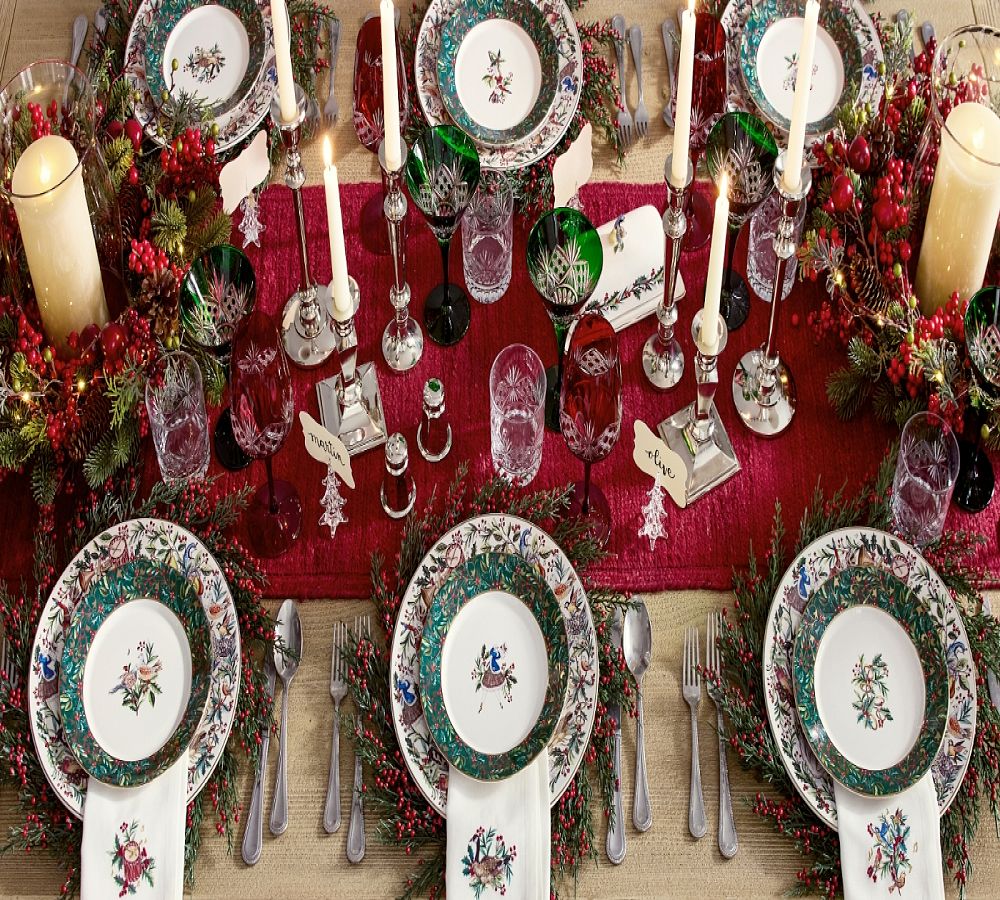 Pottery Barn Heritage Silver Entertaining Collection