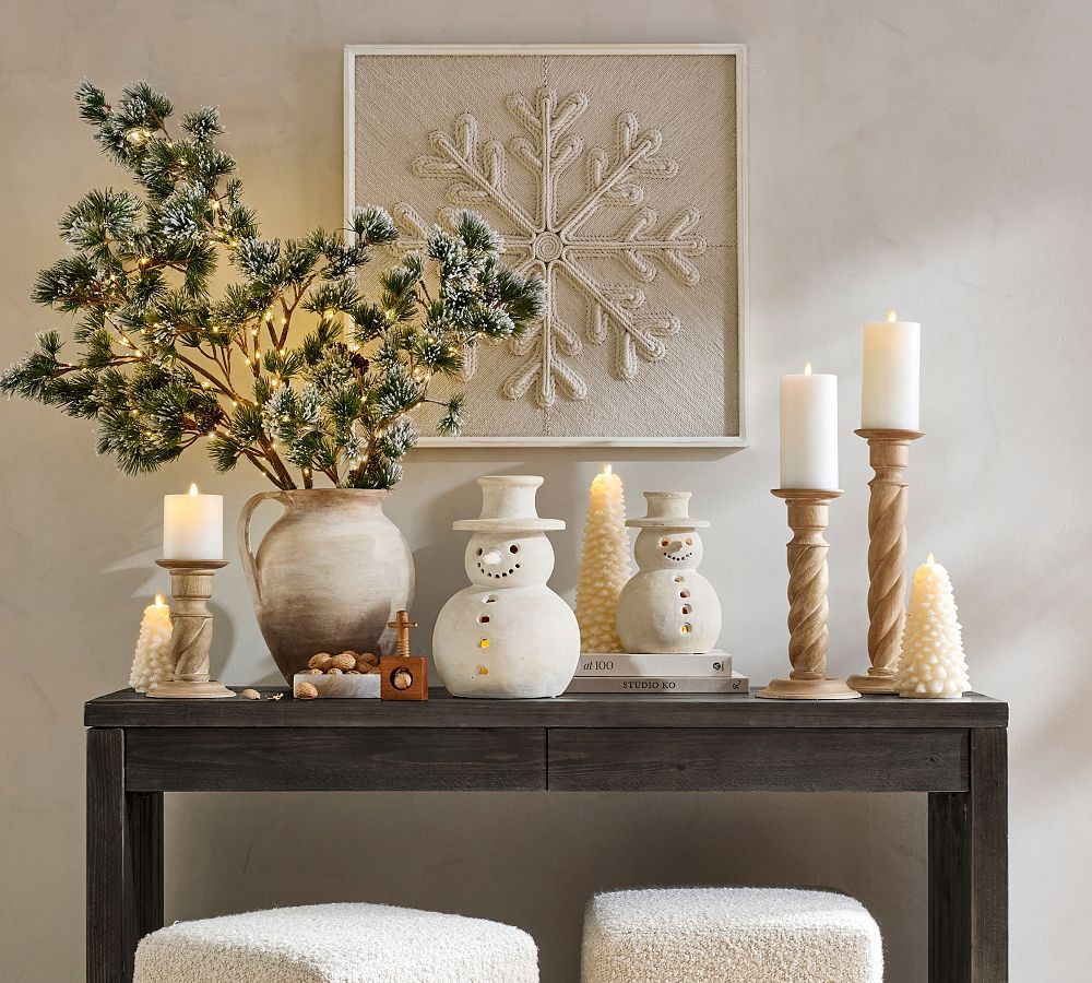 Pottery Barn Premium Flickering Flameless Tree