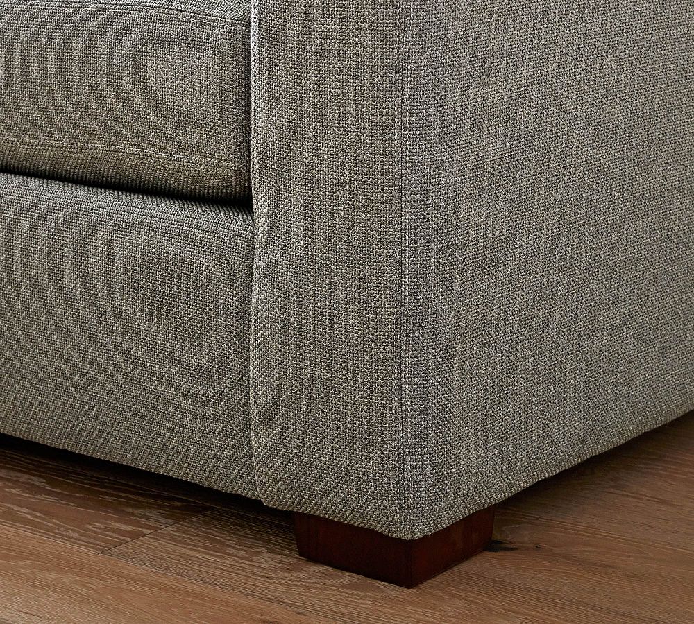 Pottery Barn Shasta Square Arm Return Bumper Sectional (100"&ndash;112")