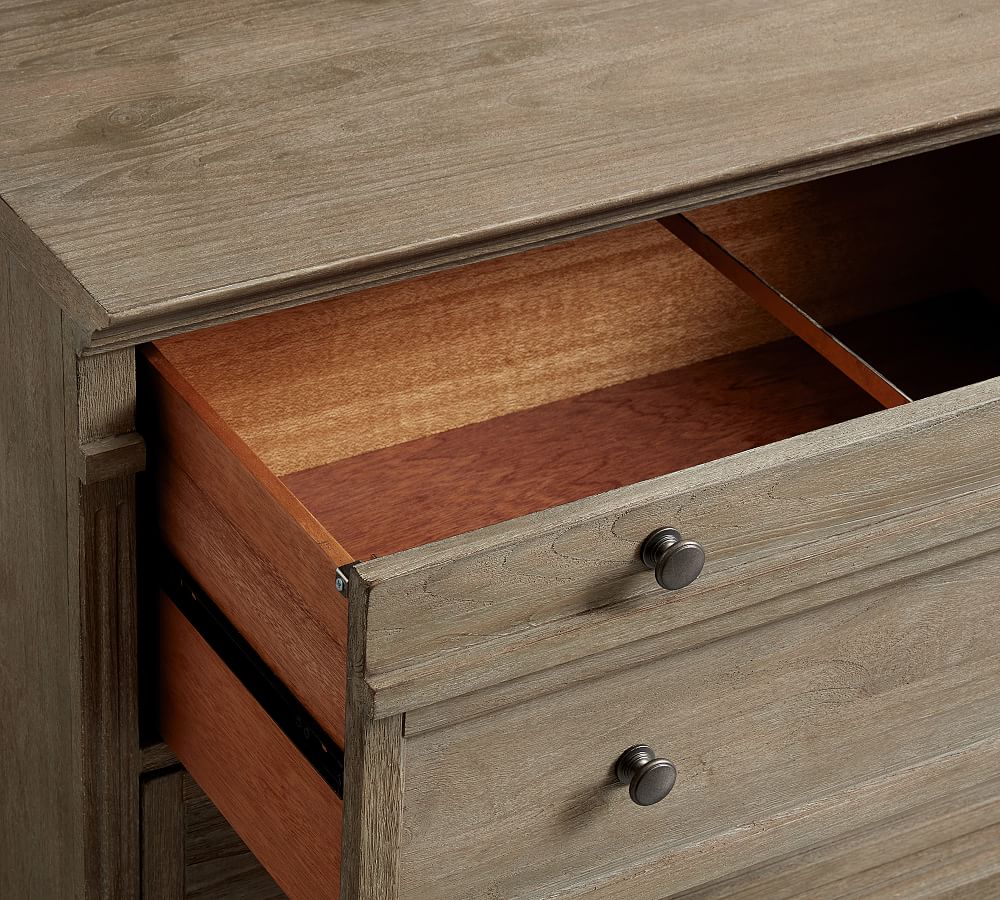Pottery Barn Livingston Peninsula Desk with Bookcase Suite (140")