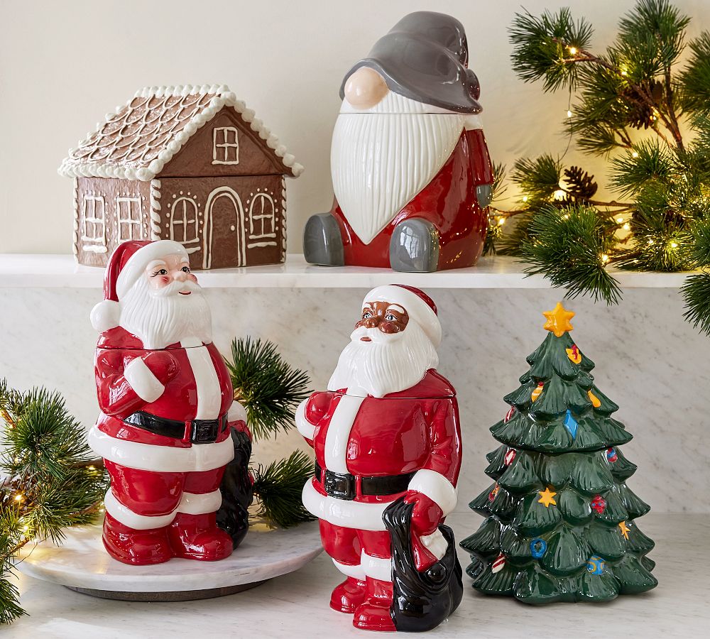 Pottery Barn Holiday Cookie Jar Collection