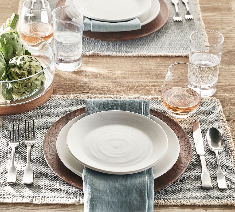 Pottery Barn Larkin Reactive Glaze Stoneware Dinnerware Set