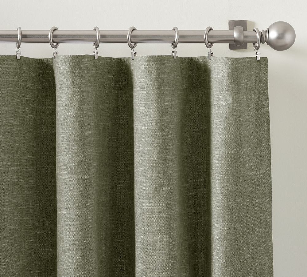 Pottery Barn Emery Linen Blackout Curtain