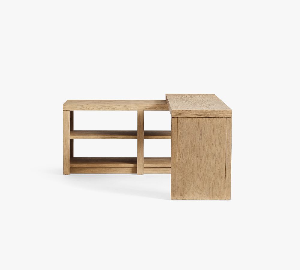 Pottery Barn Dillon L-Shape Rotating Desk (70")