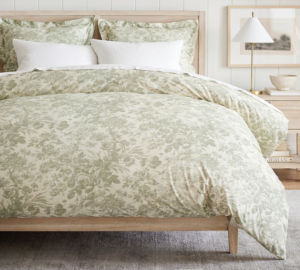 Pottery Barn Sorrel Toile Duvet Cover