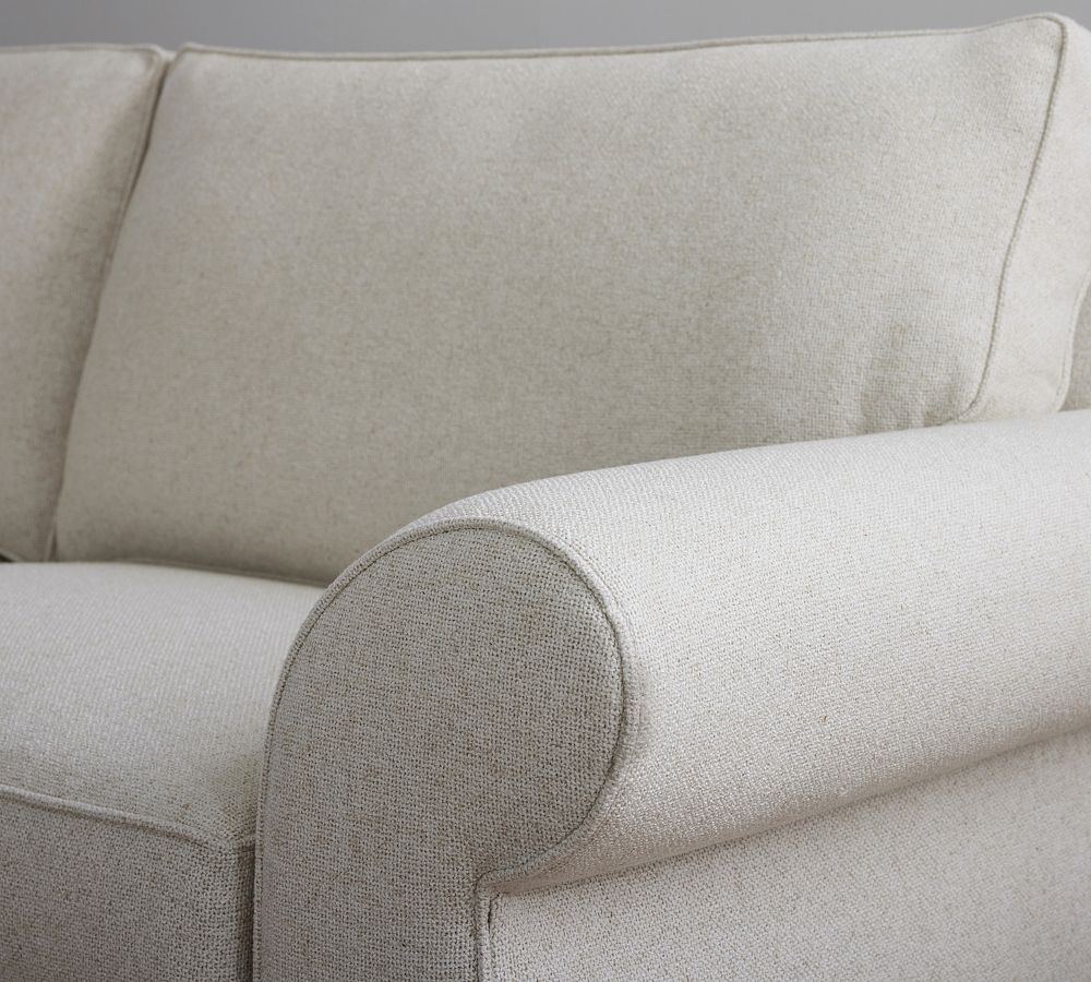 Pottery Barn Pearce Roll Arm Sofa (72"&ndash;98")
