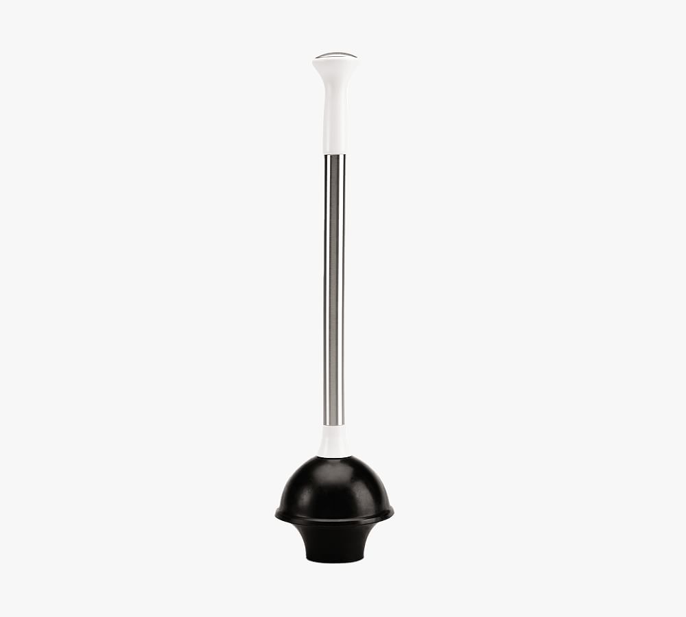 Pottery Barn Simplehuman® Toilet Brush & Plunger - Set of 2