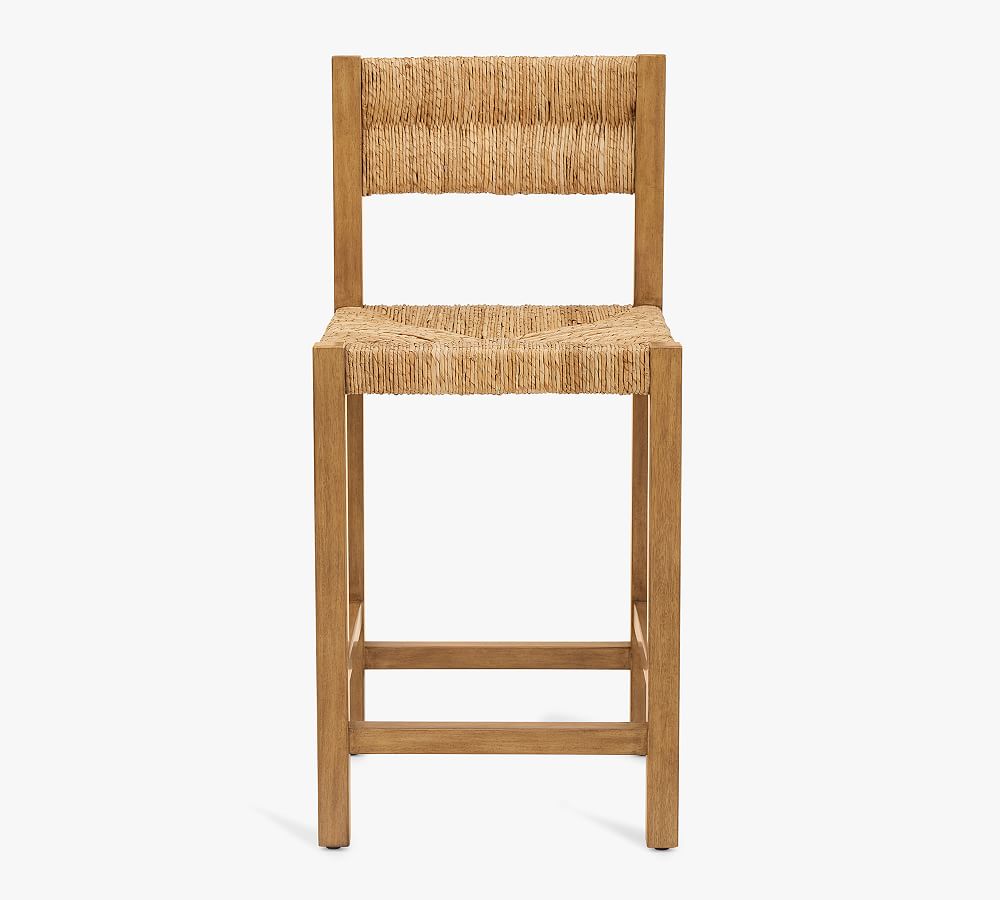 Pottery Barn Malibu Woven Stool