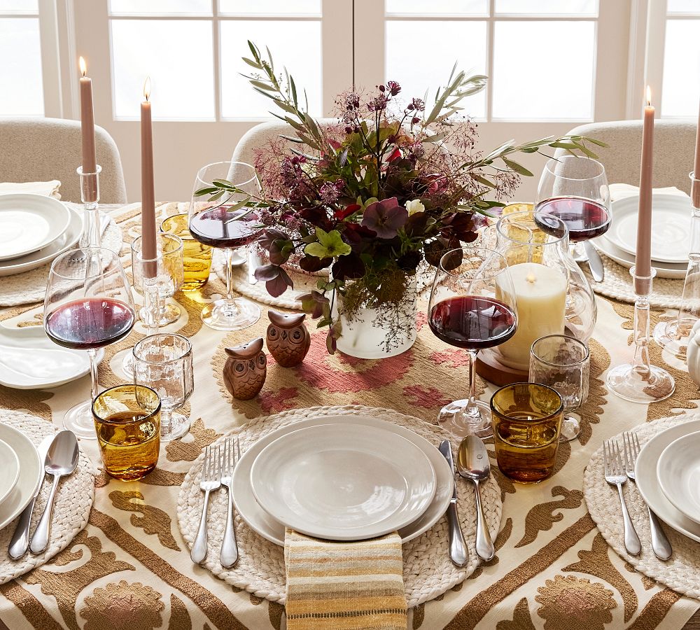 Pottery Barn Larkin Reactive Glaze Stoneware Dinnerware Set