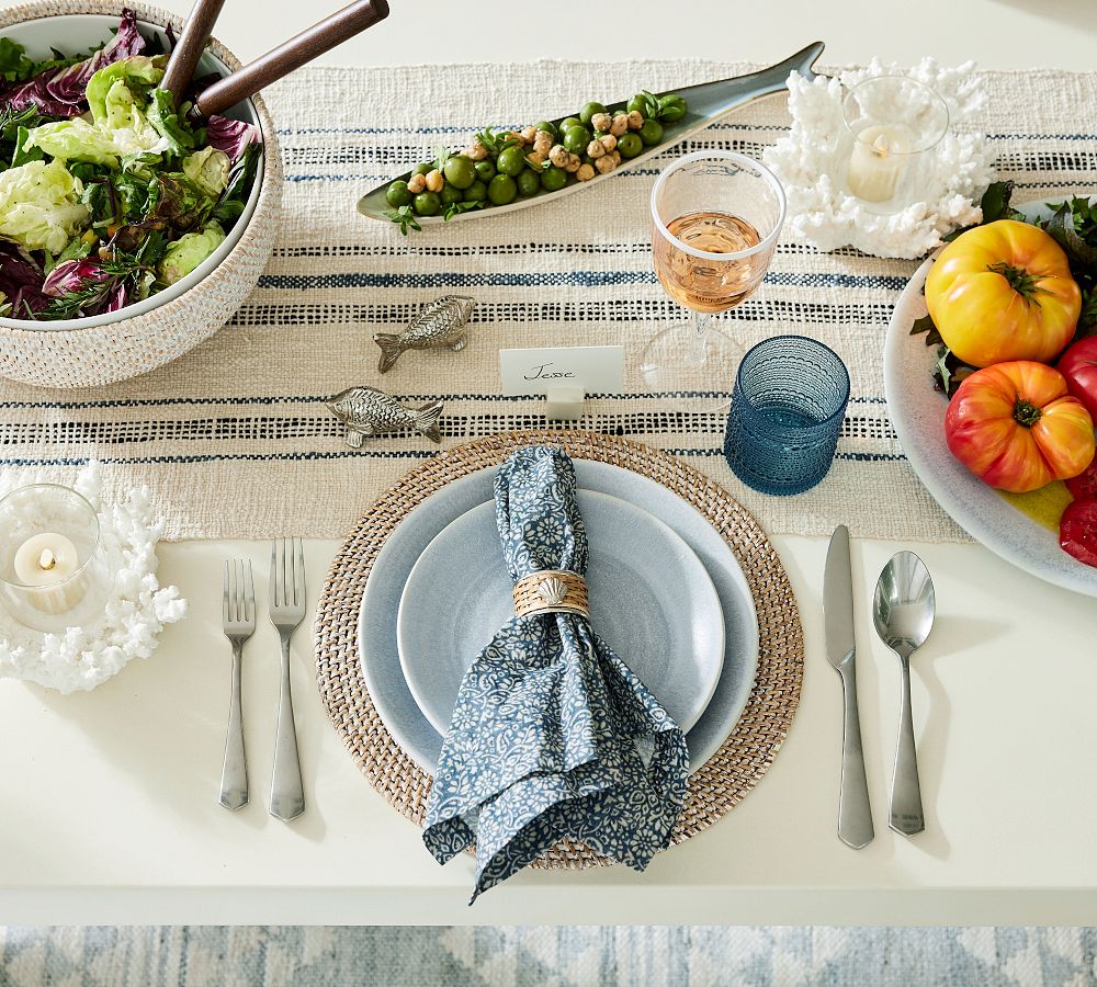 Pottery Barn Larkin Outdoor Melamine Salad Plates
