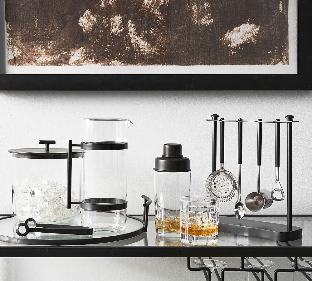 Pottery Barn Bleecker Barware Collection