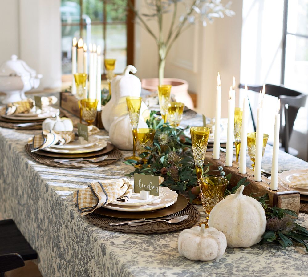 Pottery Barn Antique Cut Champagne Flutes