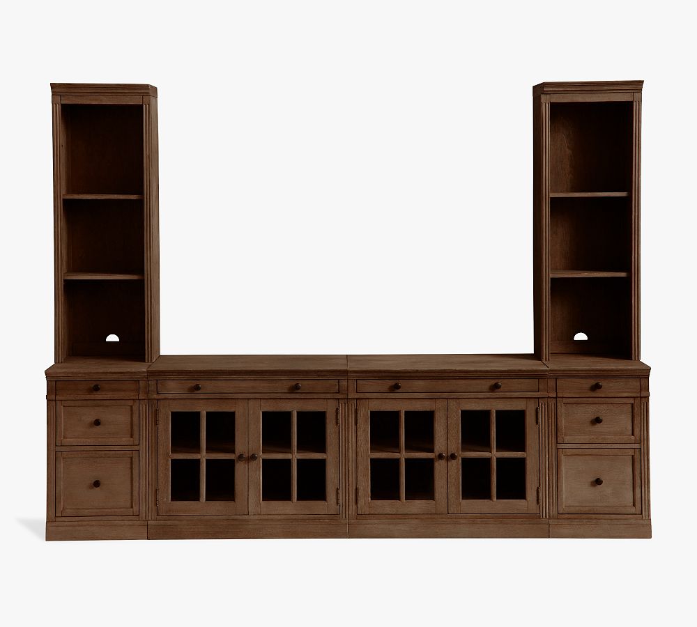 Pottery Barn Livingston 6-Piece Bookcase Suite (105")
