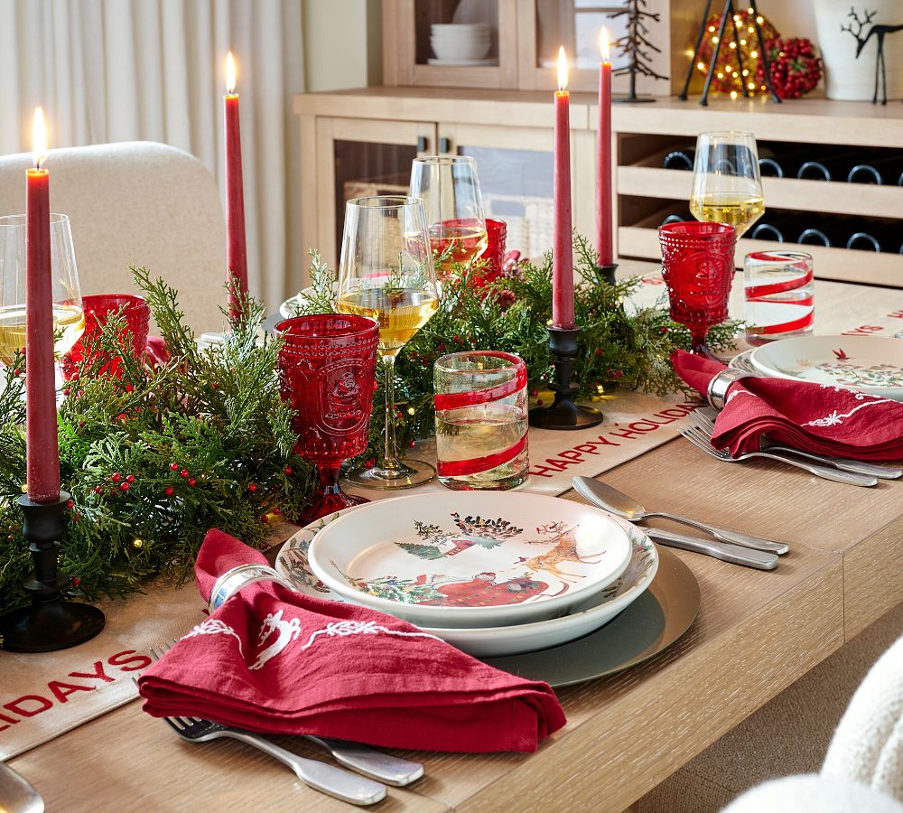 Pottery Barn Taper Candles - Set of 6