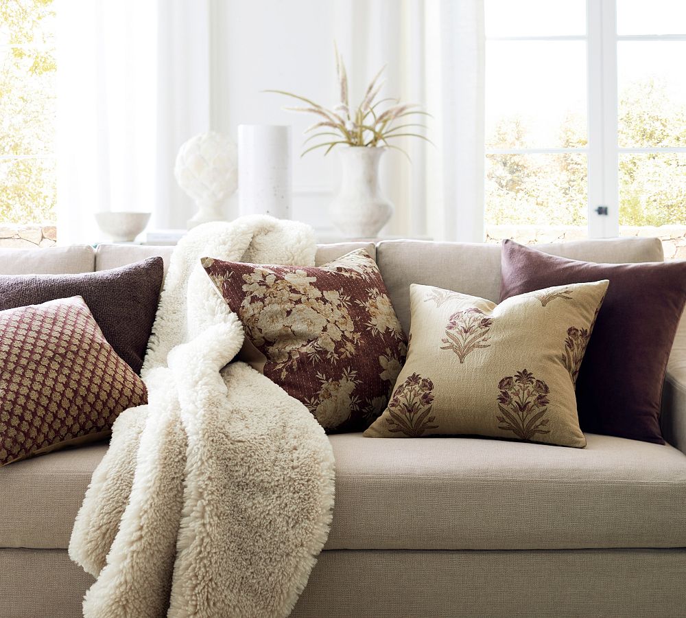 Pottery Barn Dream Faux Fur Throw Blanket