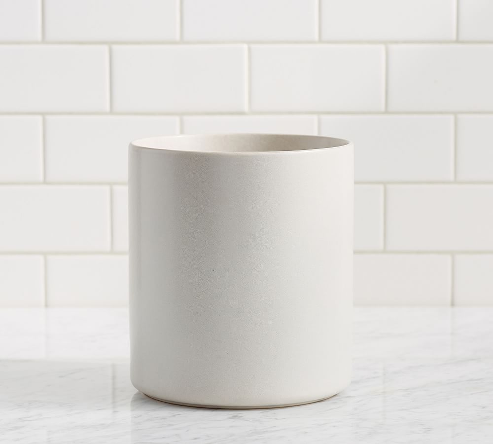 Pottery Barn Mason Glazed Stoneware Bathroom Accessories
