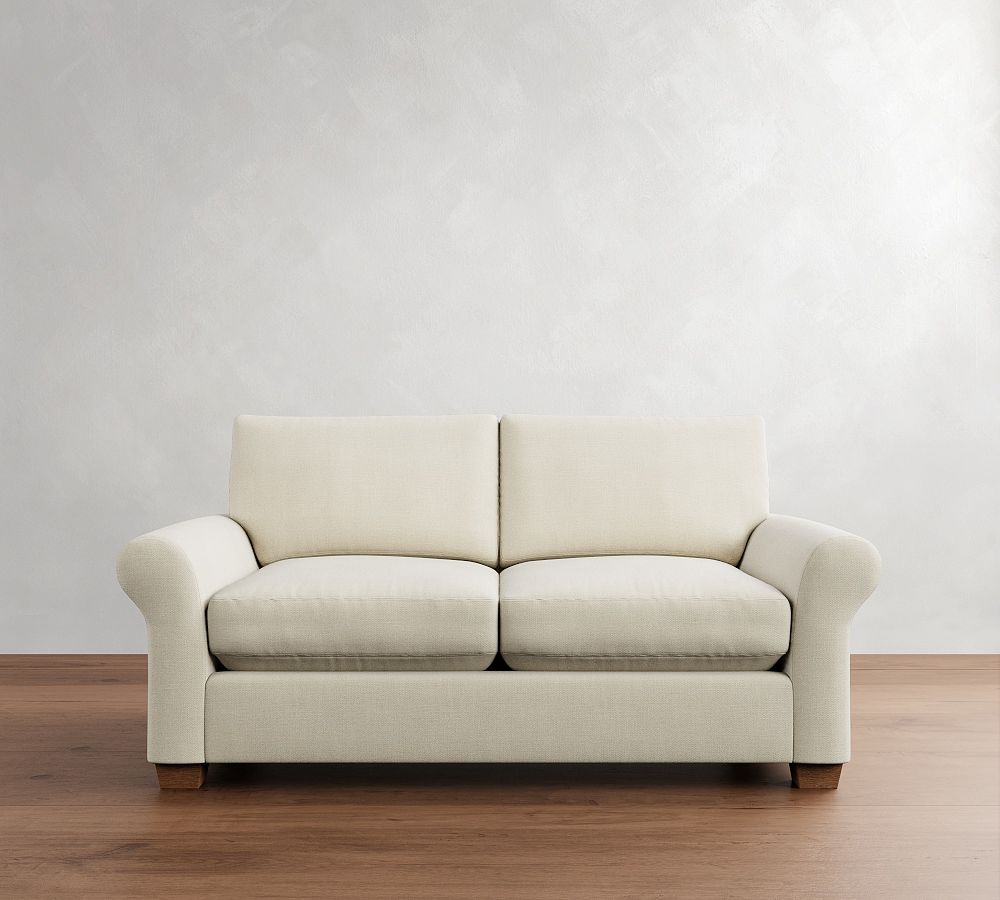 Pottery Barn PB Comfort Modern Roll Arm Sofa (67"-102")