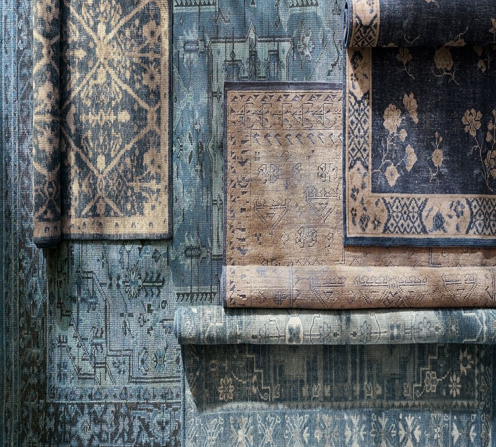 Pottery Barn Claire Hand-Knotted Wool Rug
