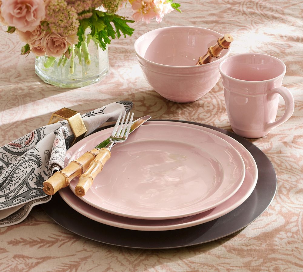 Pottery Barn Cambria Handcrafted Stoneware Dinner Plates