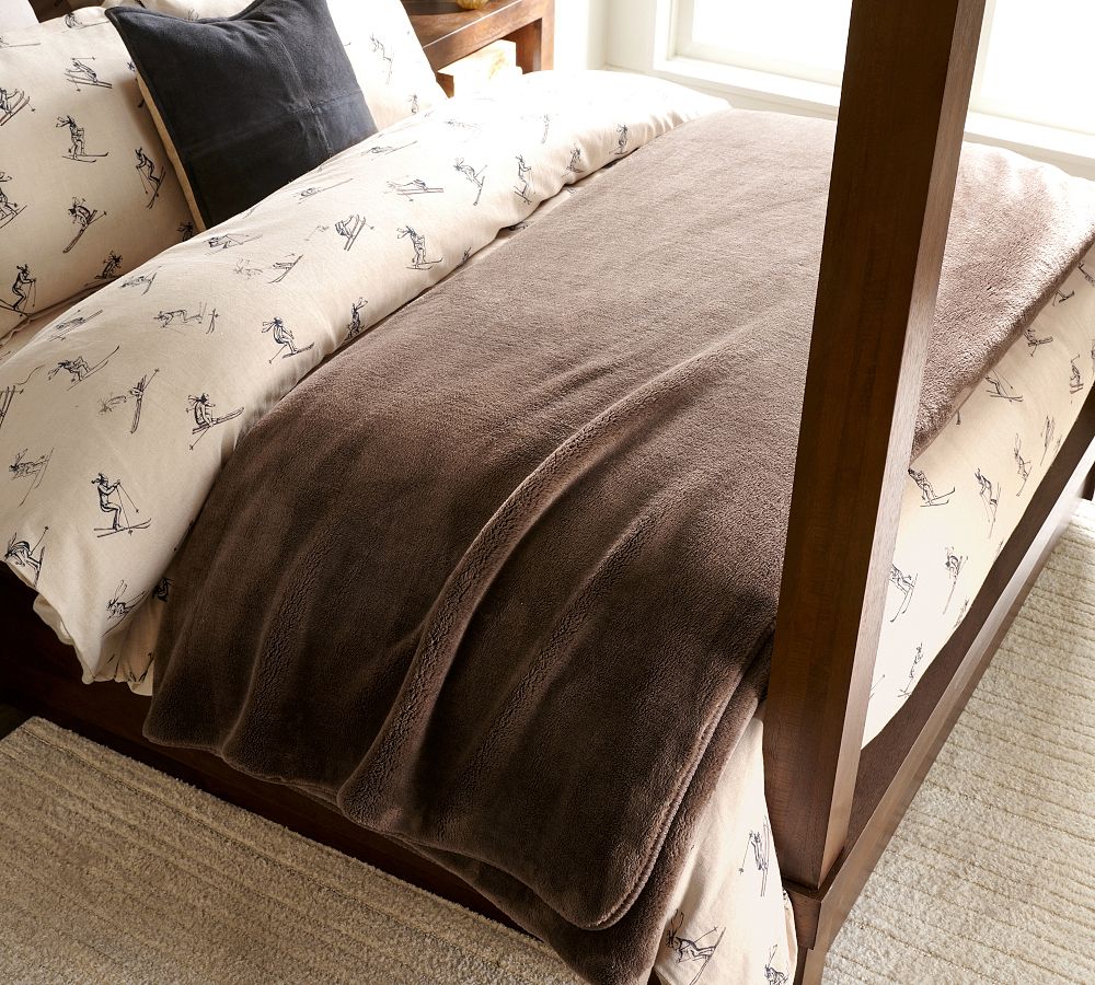 Pottery Barn Cloud Plush Blanket