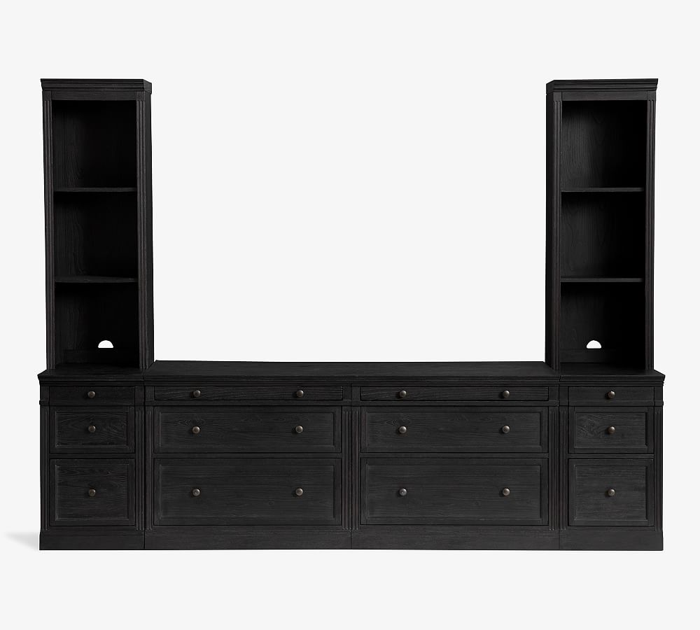 Pottery Barn Livingston 6-Piece Bookcase Suite (105")