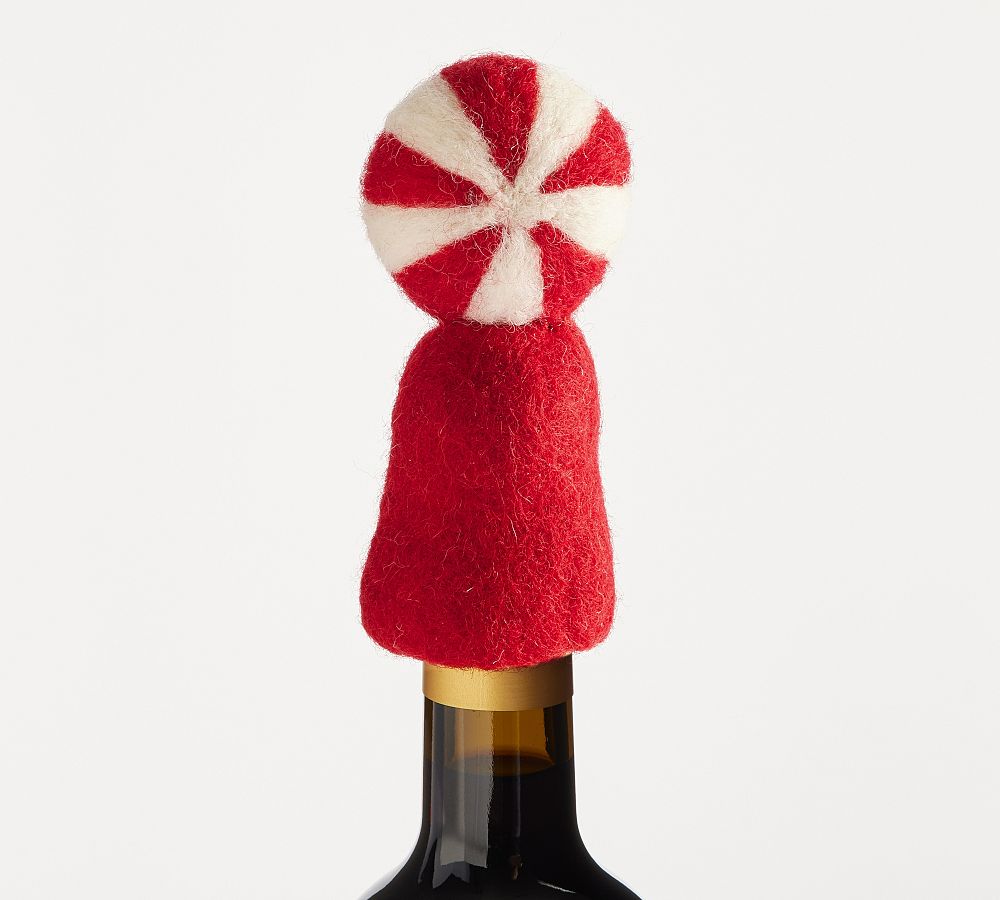 Pottery Barn Holiday Wine Topper Collection