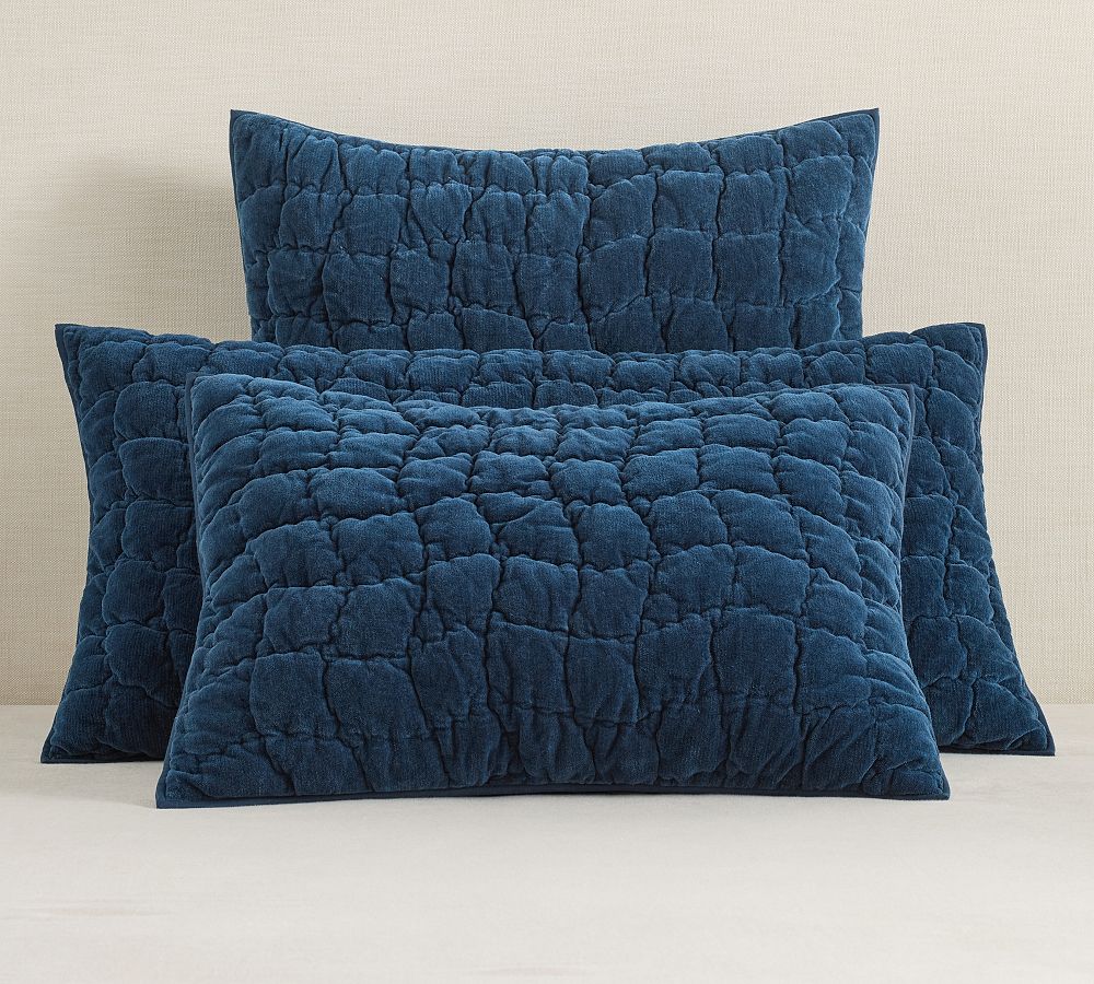 Pottery Barn Cozy Cloud Handcrafted Quilt