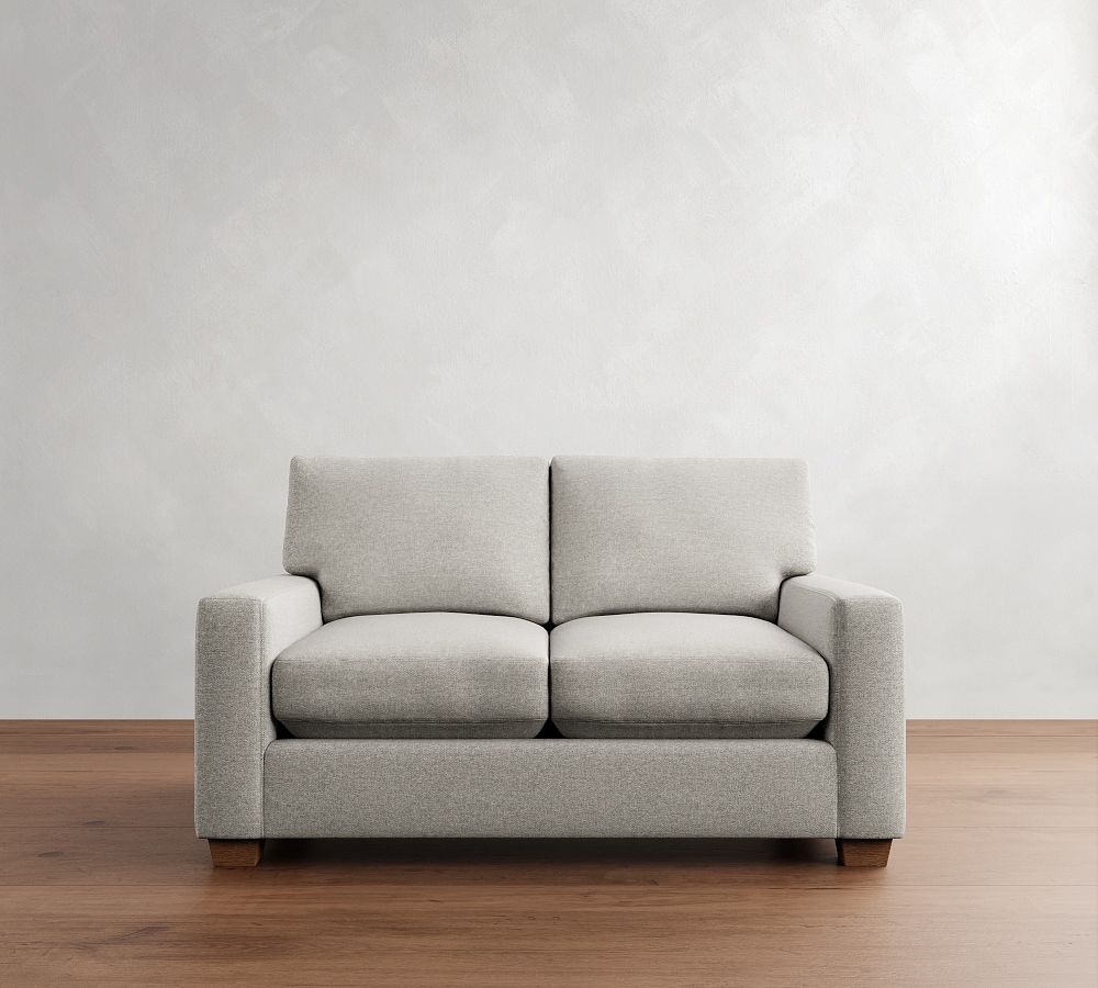 Pottery Barn PB Comfort Modern Square Arm Sofa (62"-98")