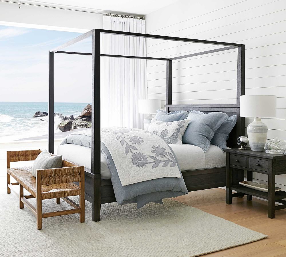 Pottery Barn Farmhouse 2-Drawer Nightstand (28.5")