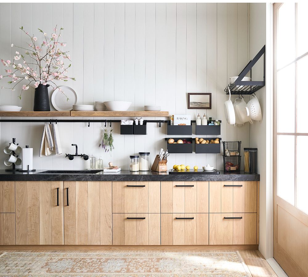 Pottery Barn Brighton Floating Wood Shelves