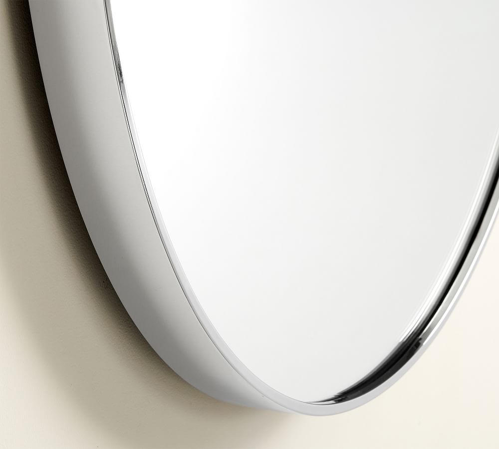 Pottery Barn Linden Round Mirror