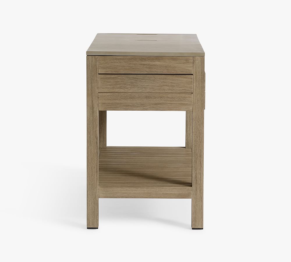 Pottery Barn Indio Eucalyptus Outdoor Kitchen Island (48")