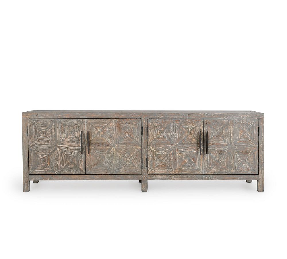 Pottery Barn Jovi Carved Reclaimed Wood Buffet (103.5")