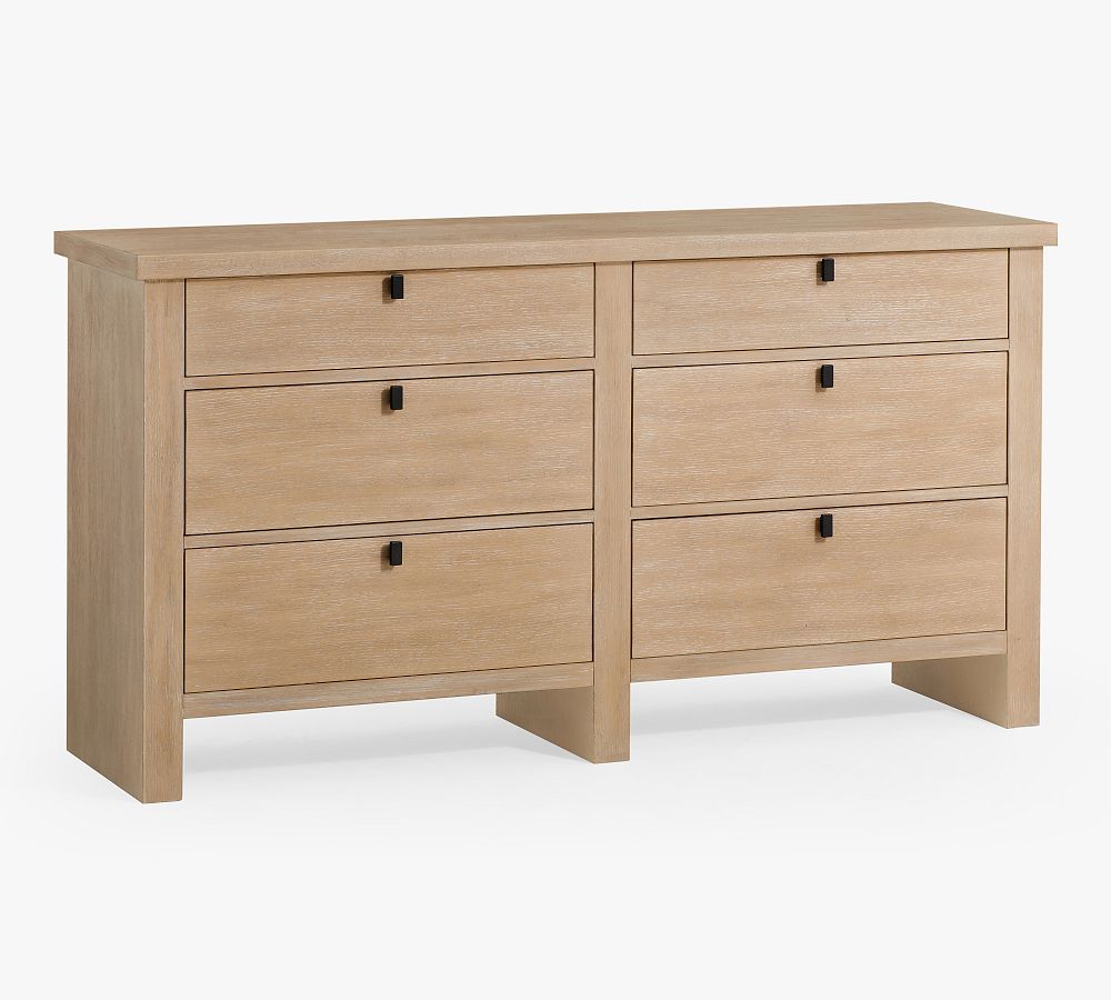 Pottery Barn Modern Farmhouse 6-Drawer Dresser (64")