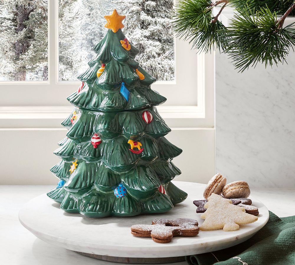 Pottery Barn Holiday Cookie Jar Collection