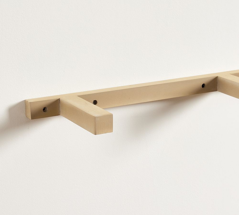 Pottery Barn Brighton Floating Wood Shelves