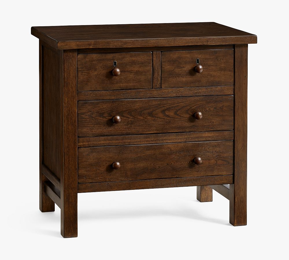 Pottery Barn Farmhouse 4-Drawer Nightstand (28.5")