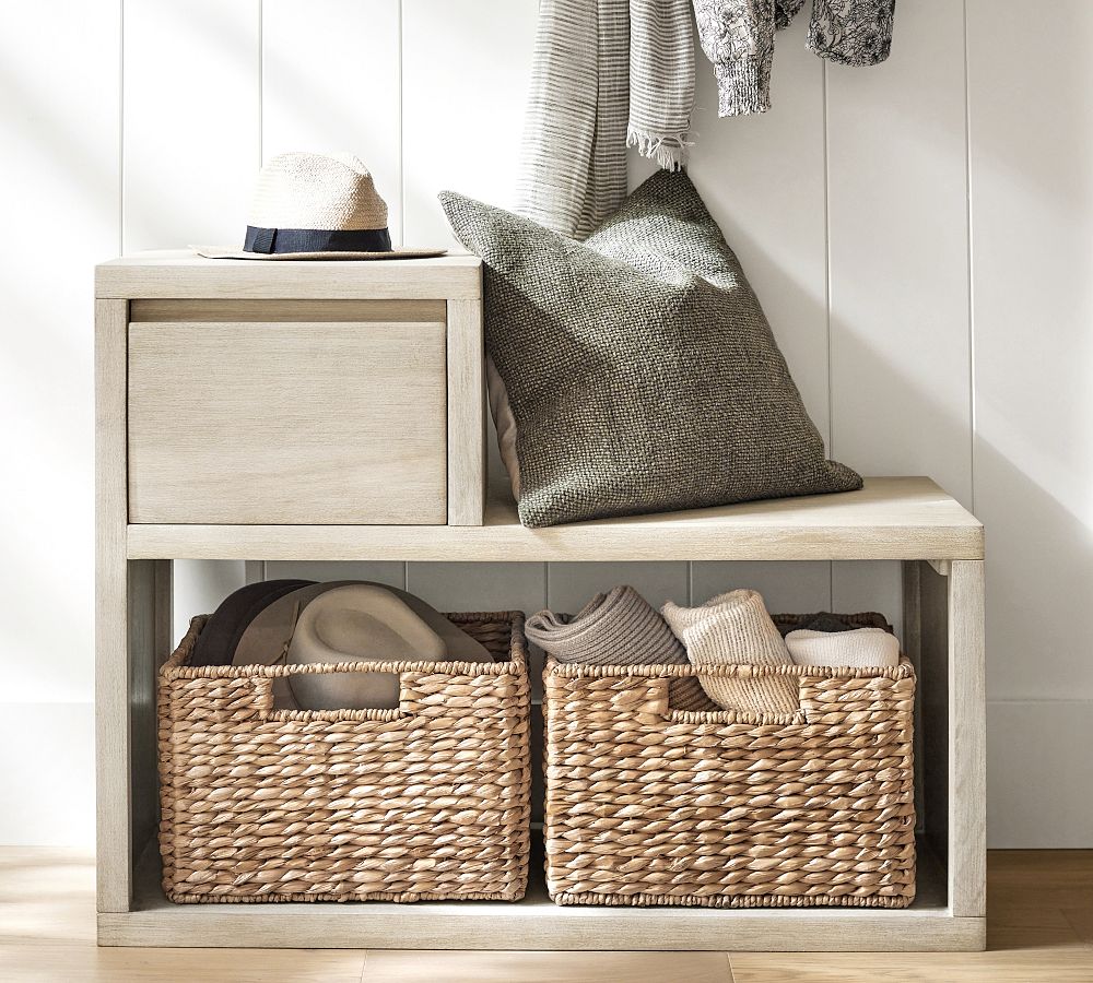 Pottery Barn Faye Linen Textured Pillow