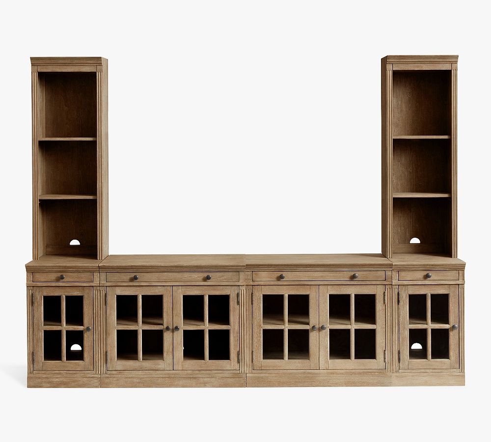 Pottery Barn Livingston 6-Piece Bookcase Suite (105")
