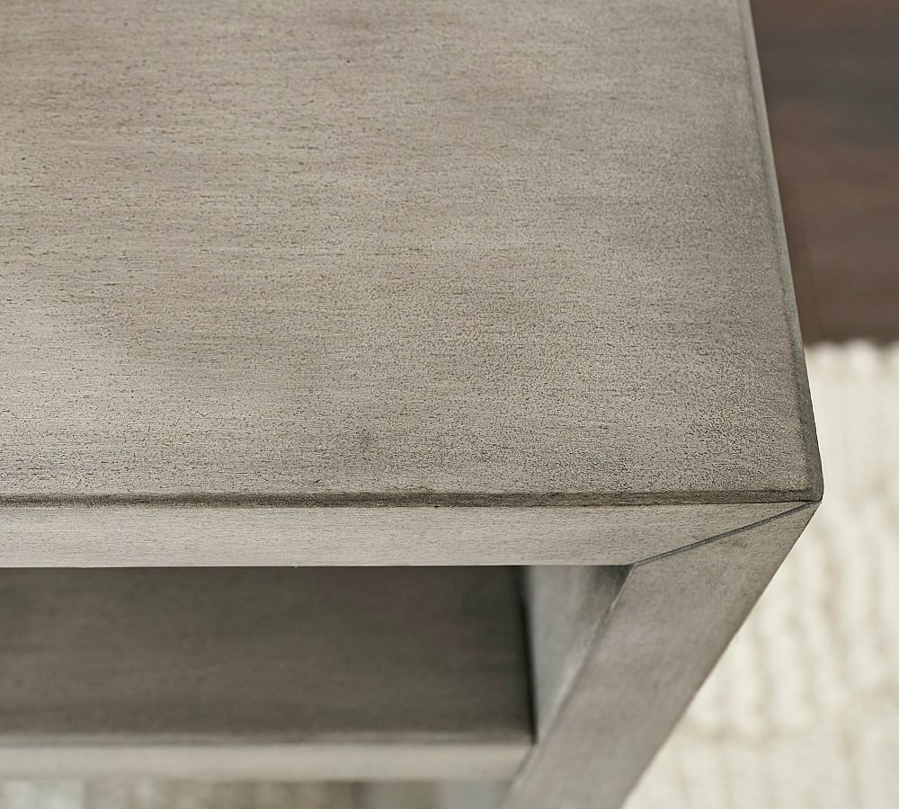 Pottery Barn Byron Waterfall Grand Console Table (84")