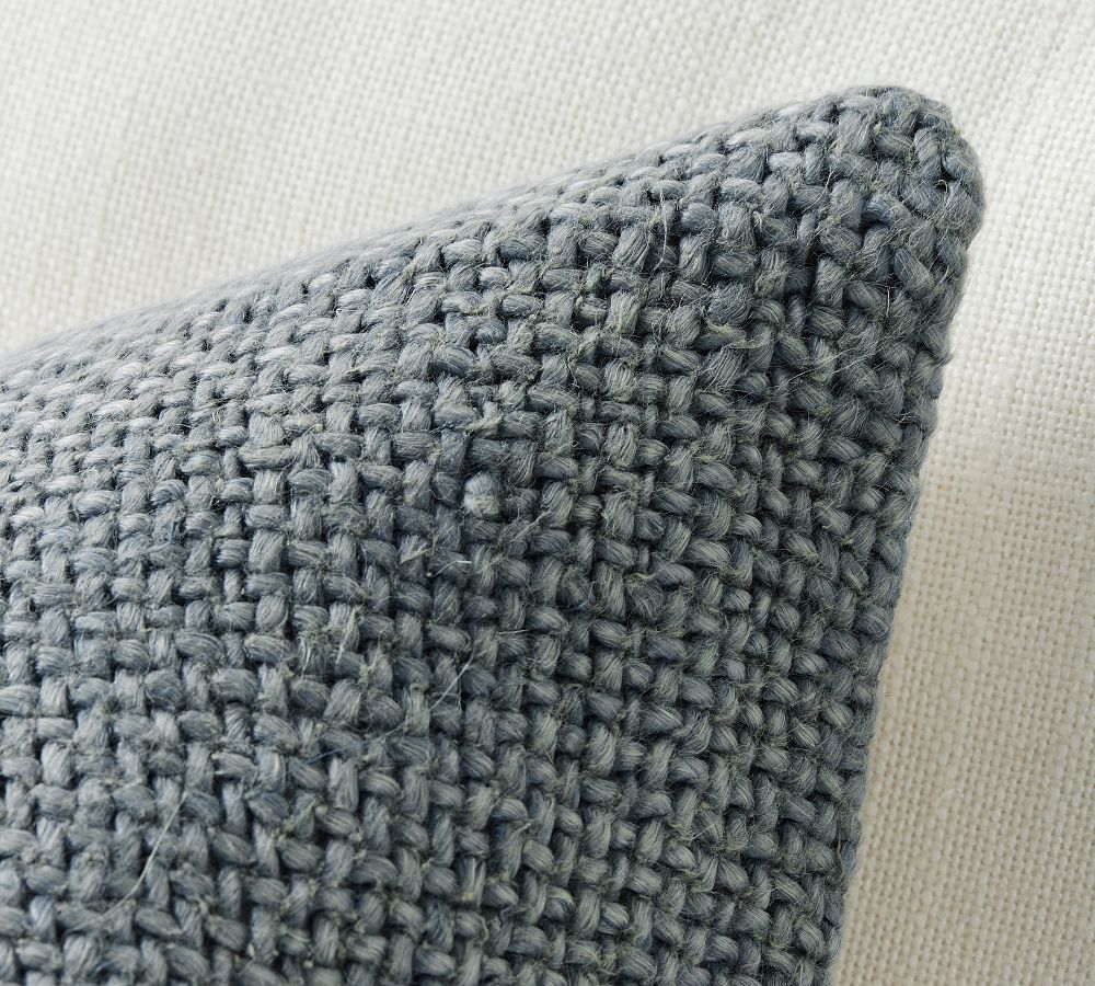 Pottery Barn Faye Linen Textured Pillow