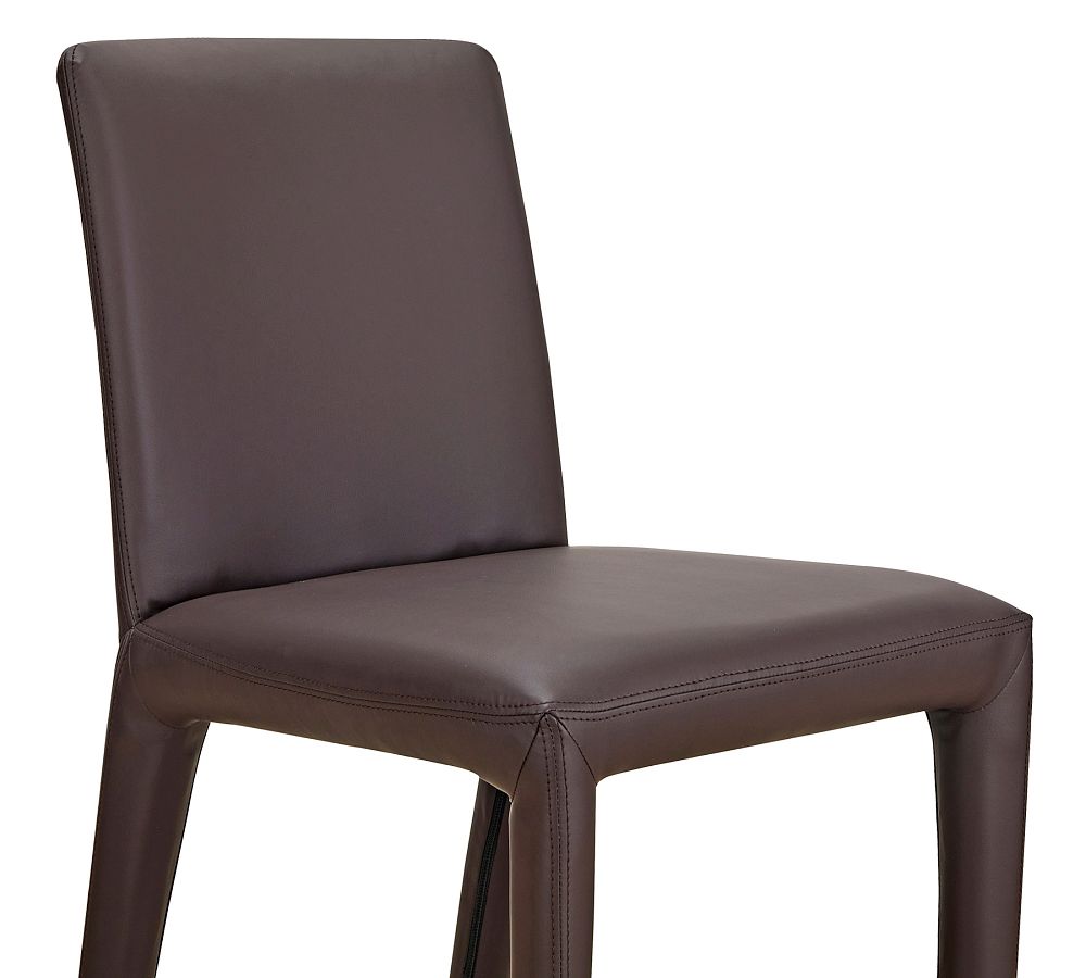 Pottery Barn Charlie Vegan Leather Dining Chair - Set of 2