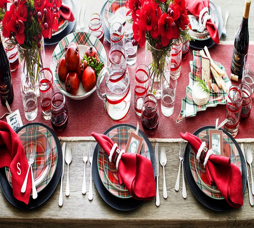 Pottery Barn Santa's Belt Napkin Rings - Set of 4