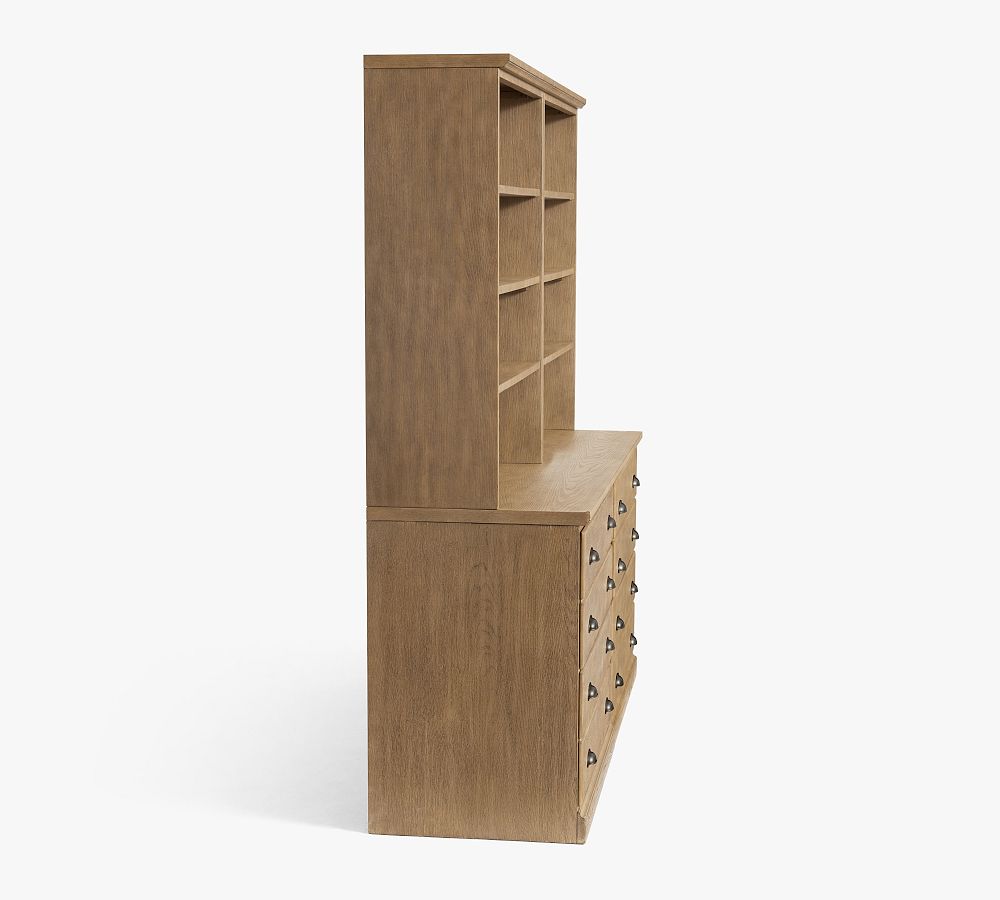 Pottery Barn Printers Storage Bookcase Suite (64")