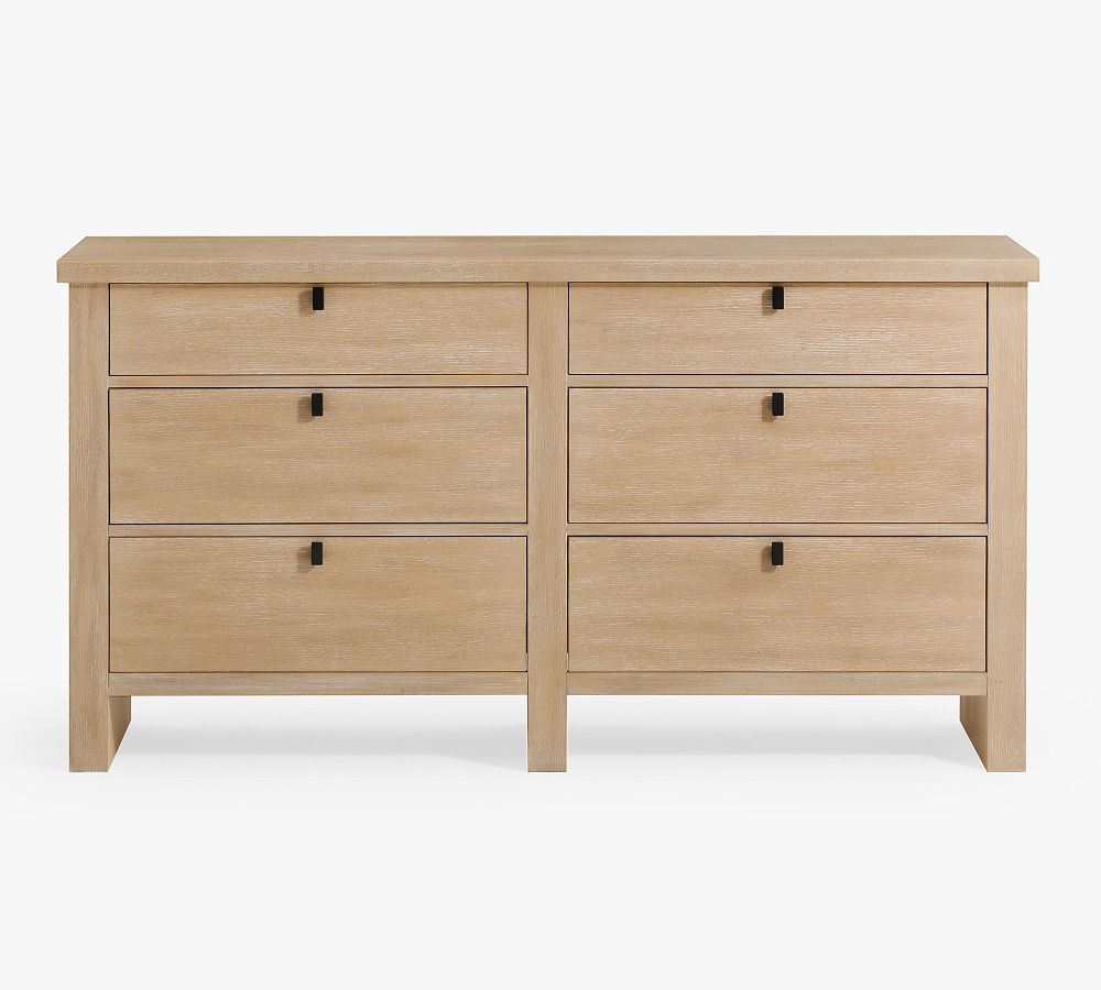 Pottery Barn Modern Farmhouse 6-Drawer Dresser (64")