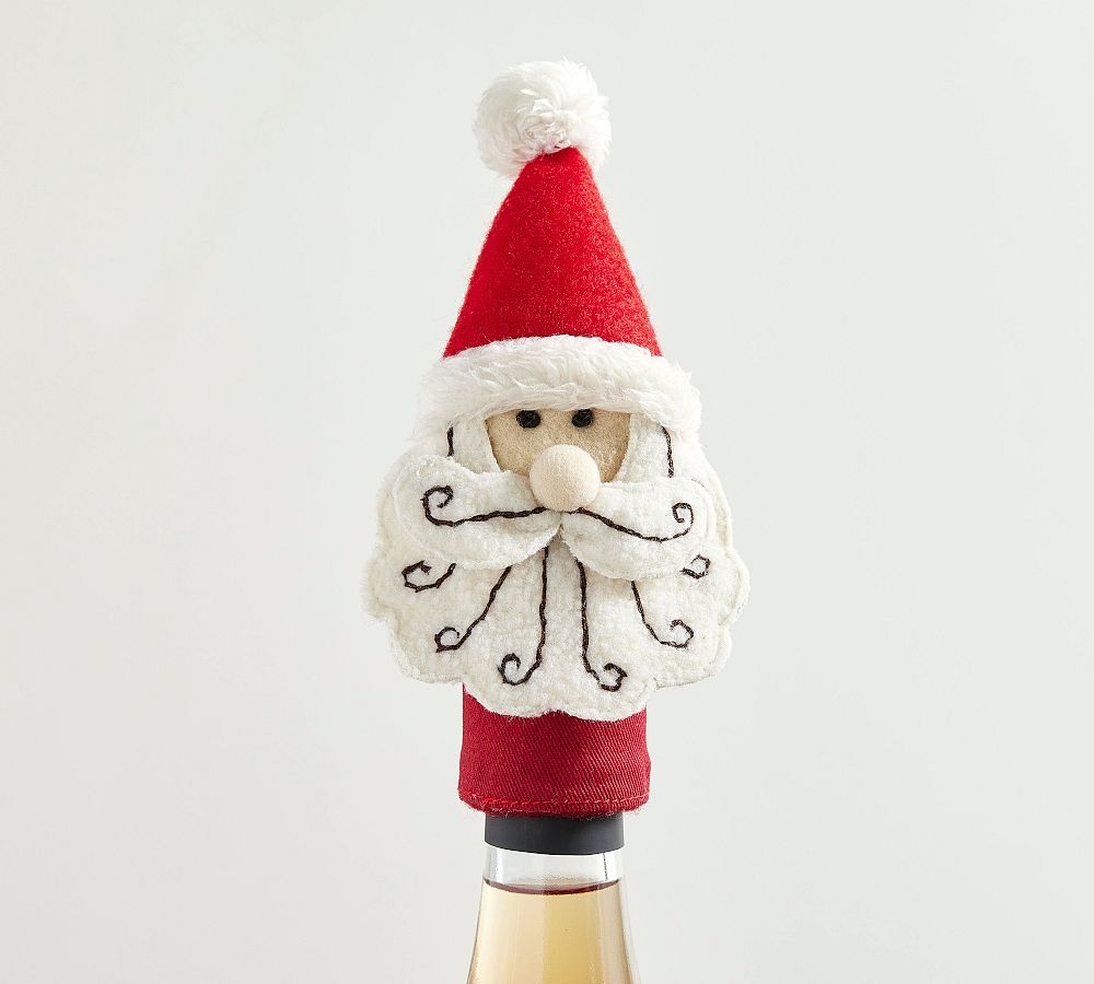 Pottery Barn Holiday Wine Topper Collection